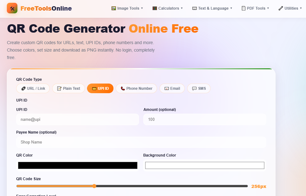 Free QR Code Generator Online