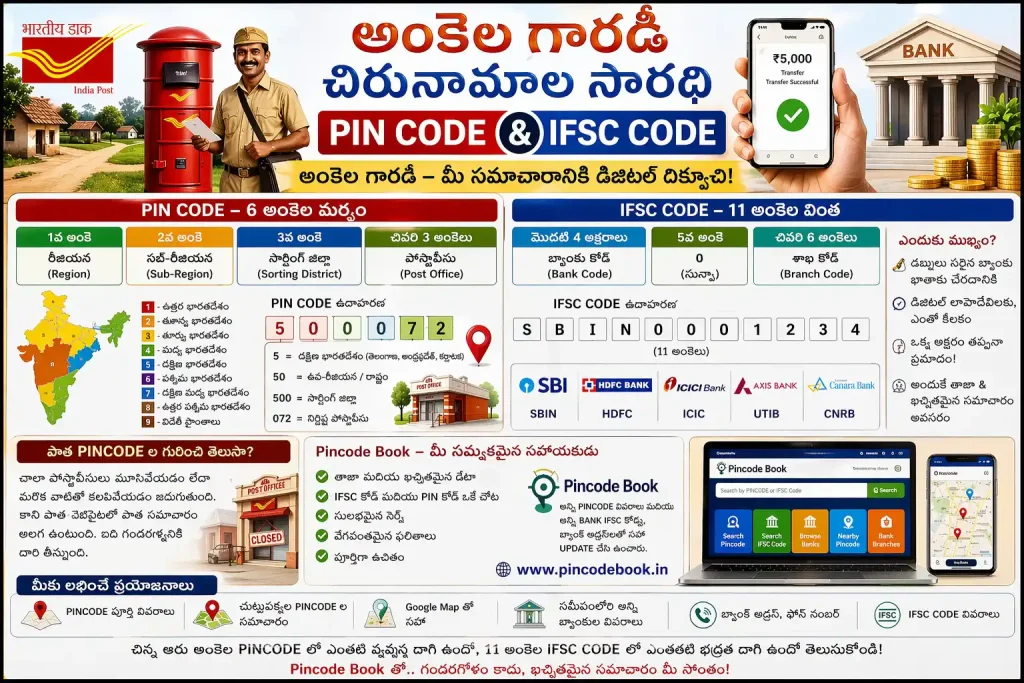 అంకెల గారడీ చిరునామాల సారథి